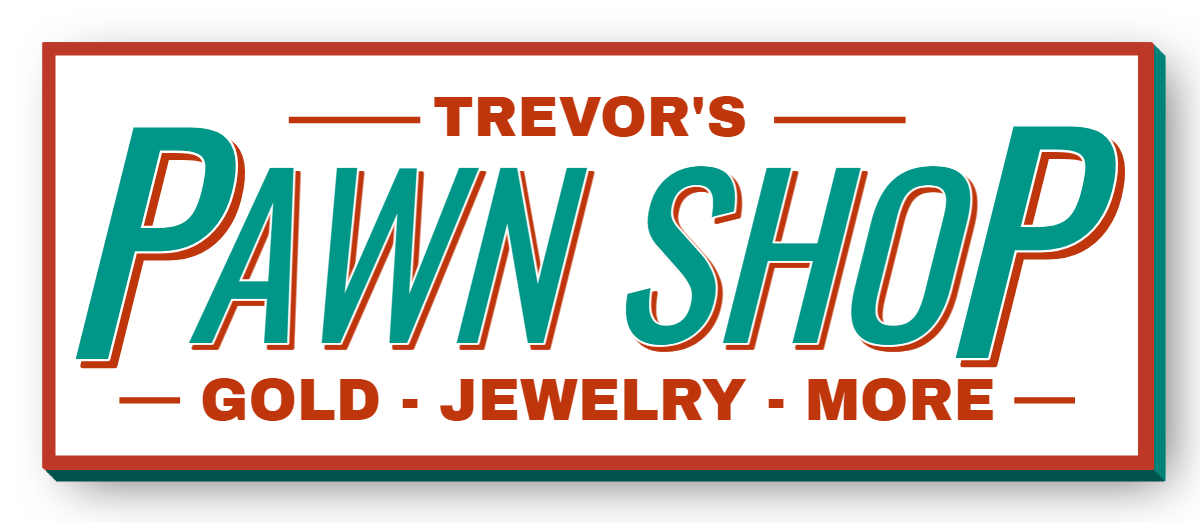 Trevor's Pawn Shop Lit Shape Sign