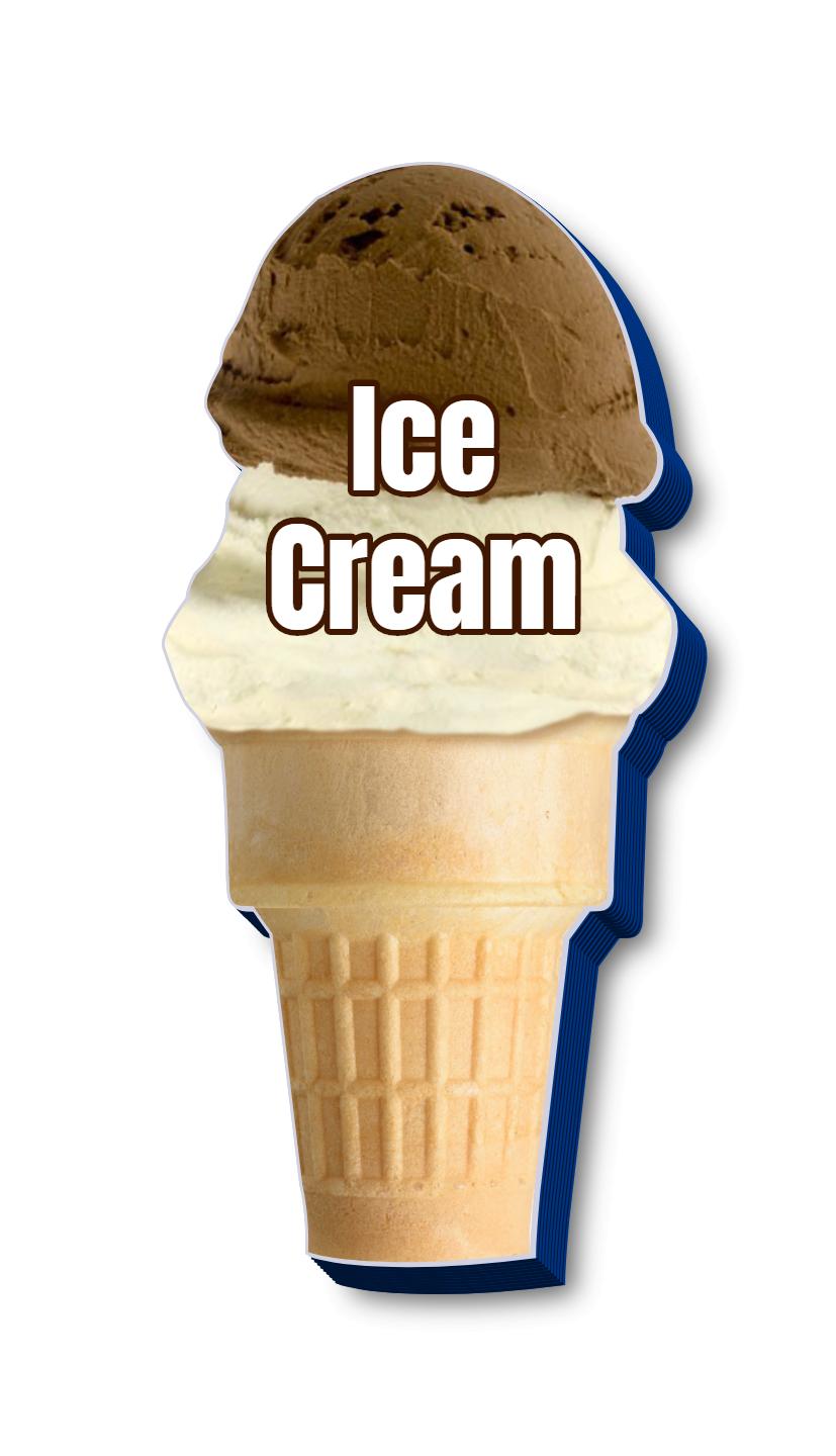 Ice Cream Cone Sign