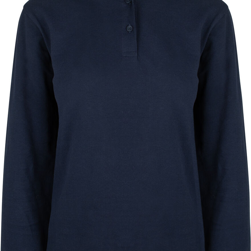 ORGANIC L/S POLO GOTS (D)