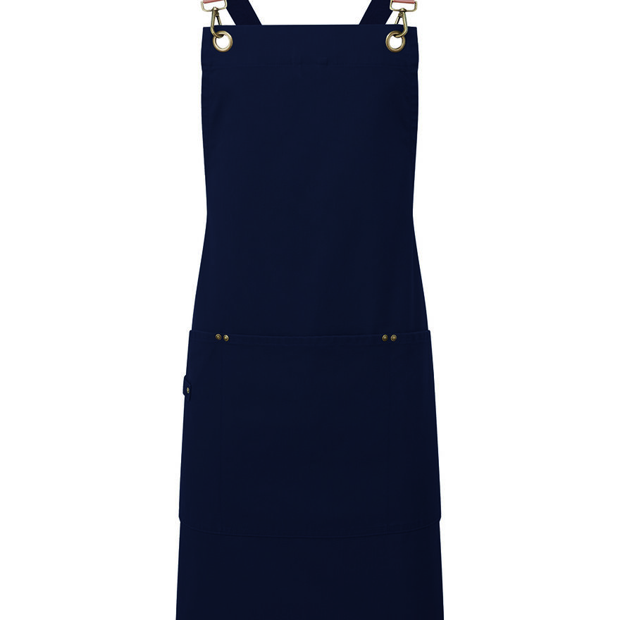 Cross-Back Clip Bib Apron