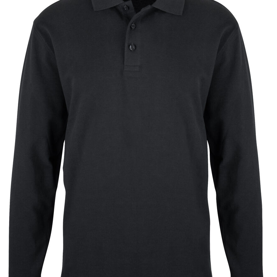 ORGANIC L/S POLO GOTS (U)