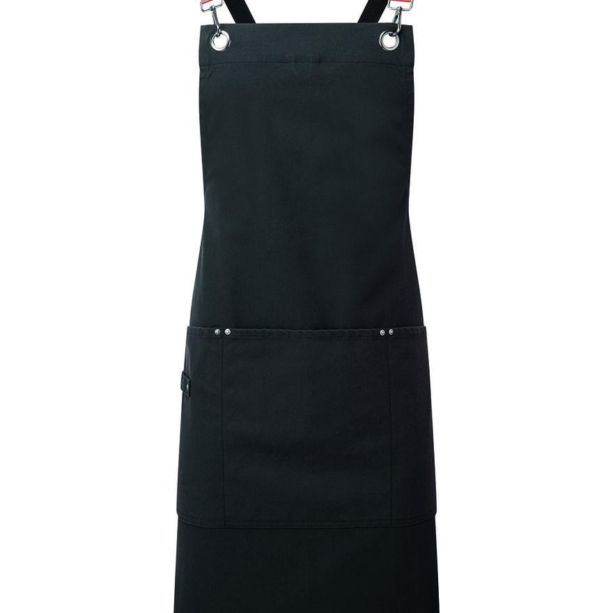 Cross-Back Clip Bib Apron