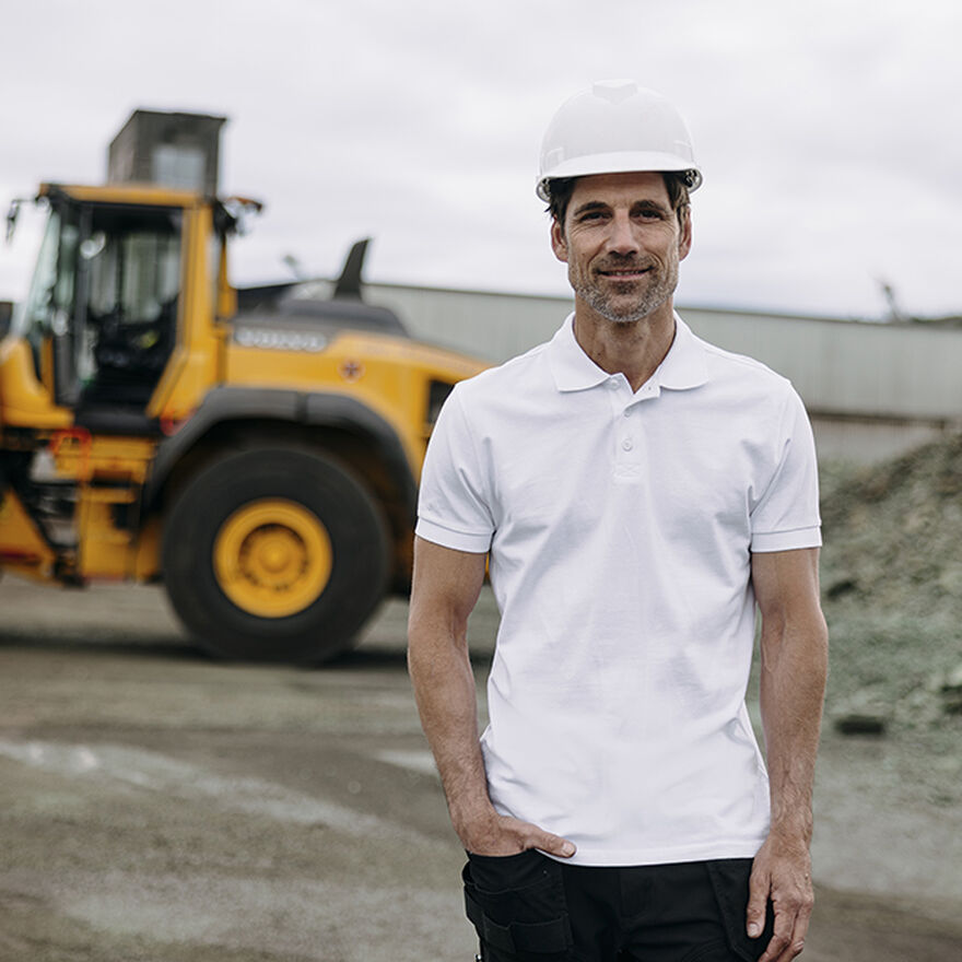 Organic Stretch Polo GOTS