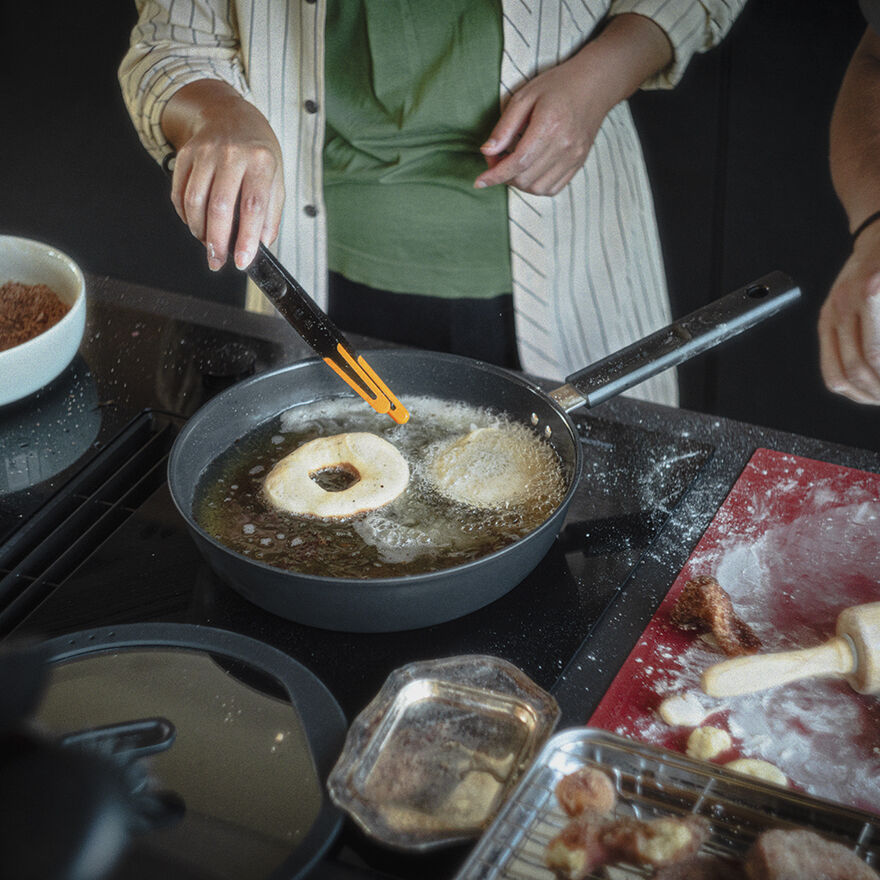 Hard Face traktørpanne 28cm m/lokk