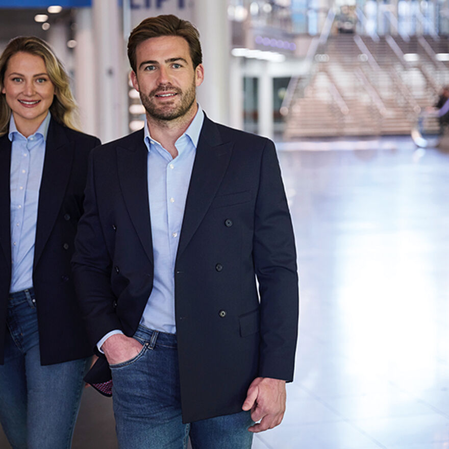 Perdita tailored fit jakke (D)