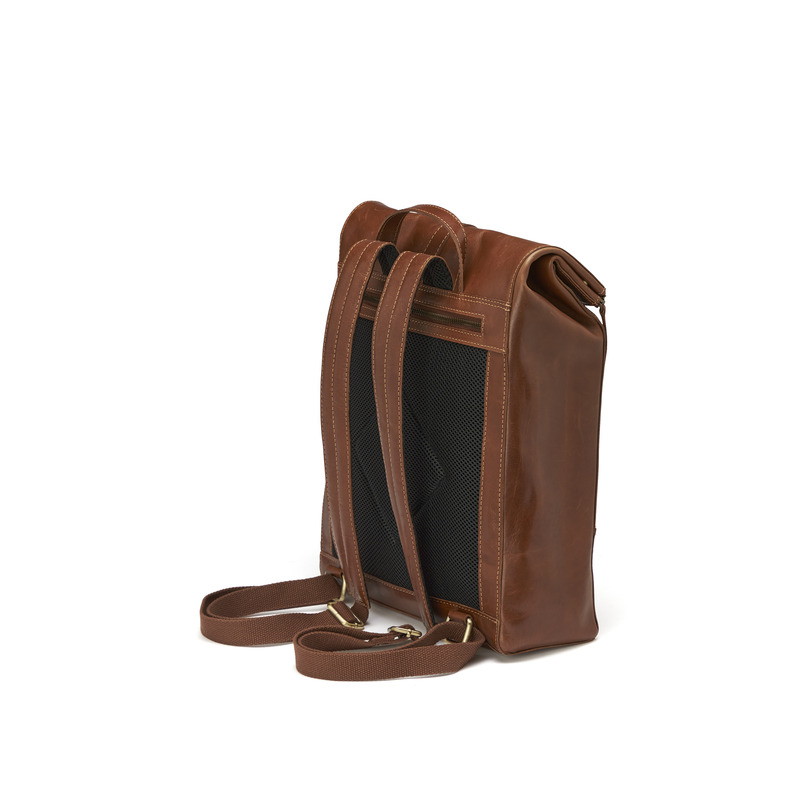 Leather Line Backpack