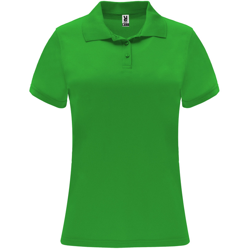 Monzha kortermet teknisk polo for dame