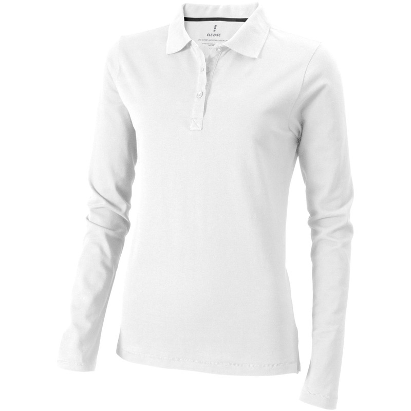 Calgary 180 g/m² langermet polo dame