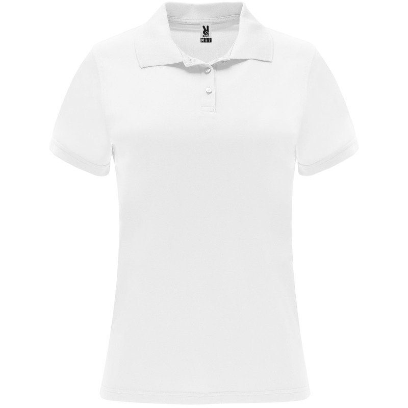 Monzha kortermet teknisk polo for dame