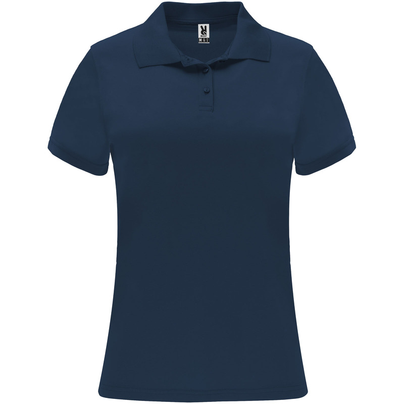 Monzha kortermet teknisk polo for dame