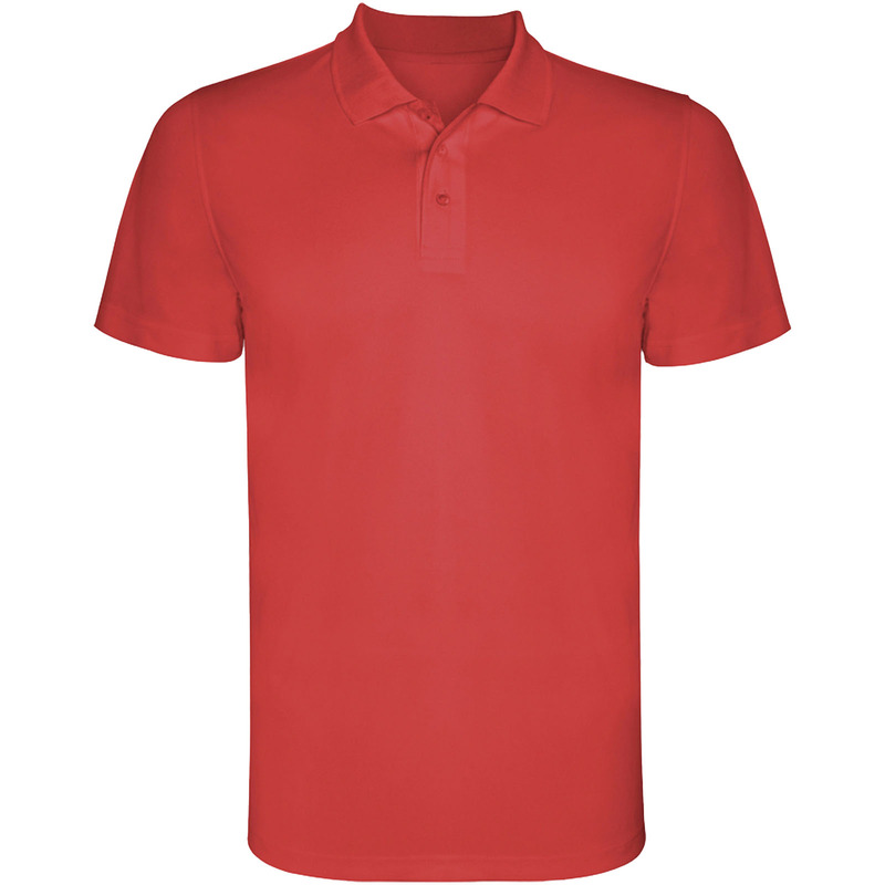 Monzha 150 g/m² kortermet teknisk polo for herre