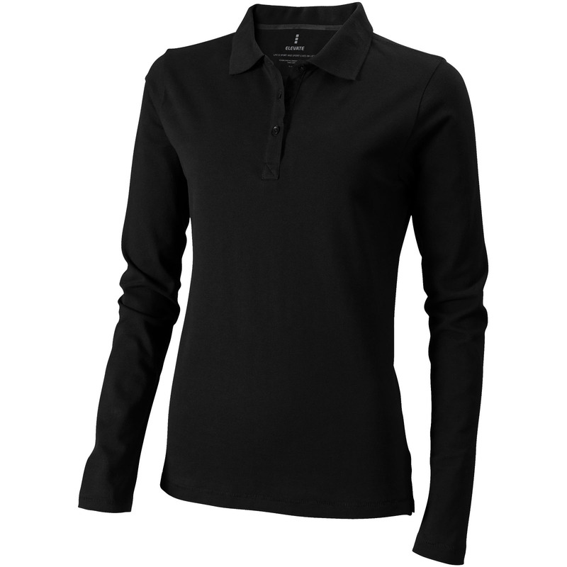 Calgary 180 g/m² langermet polo dame
