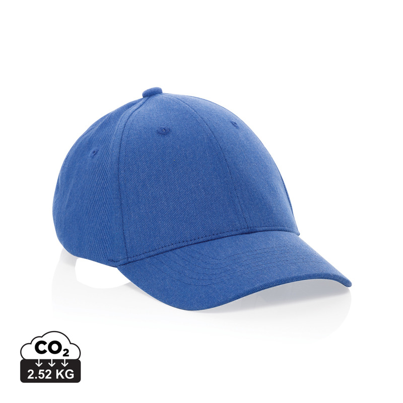 Milo AWARE™ resikulert melange 6 panel cap 200gr