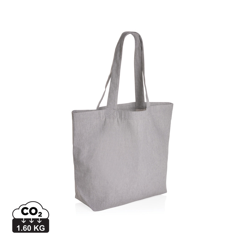 Impact Aware™ 240 gsm rcanvas shopper med lomme, ufarget