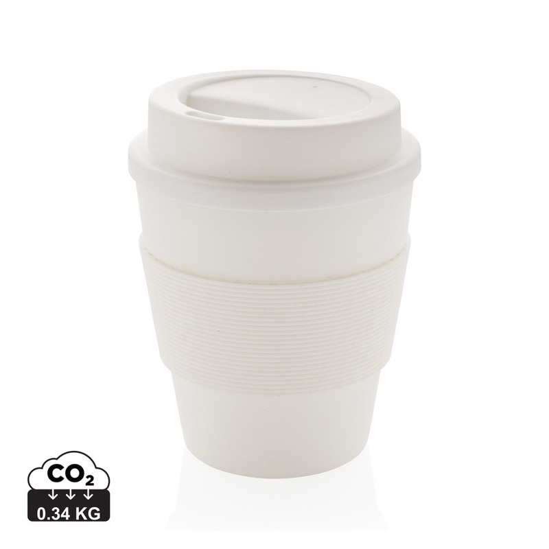 Gjenbrukbar kaffekopp med skrulokk 350ml