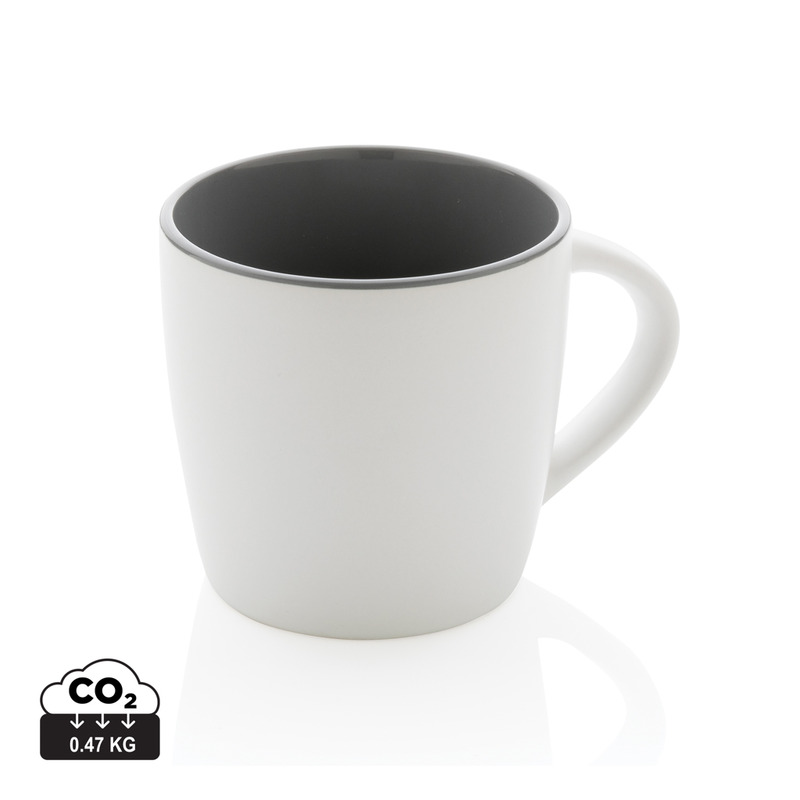 Keramikk krus med farget innside 300 ml