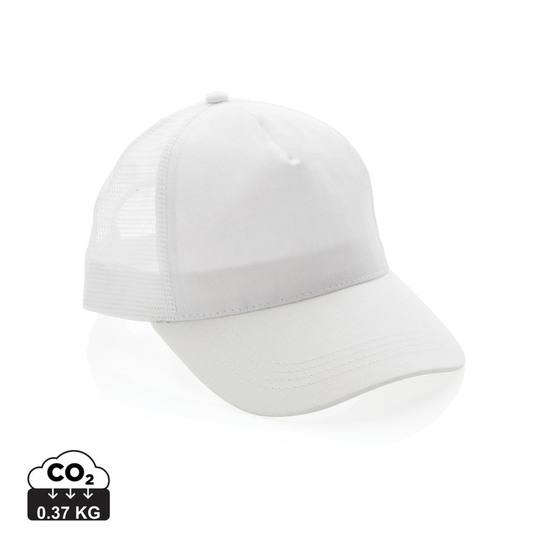 Impact AWARE™ trucker-caps 5 panel resirk. bomull 190 gram
