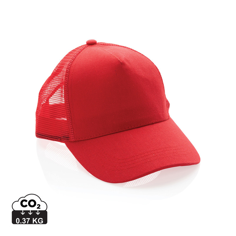 Impact AWARE™ trucker-caps 5 panel resirk. bomull 190 gram