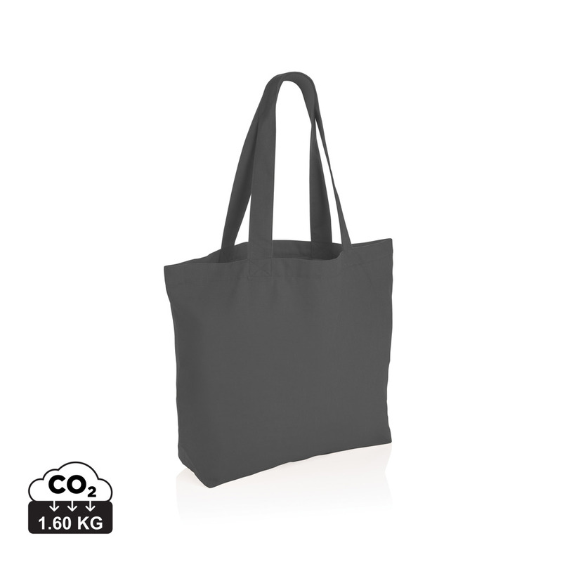 Impact Aware™ 240 gsm rcanvas shopper med lomme, ufarget