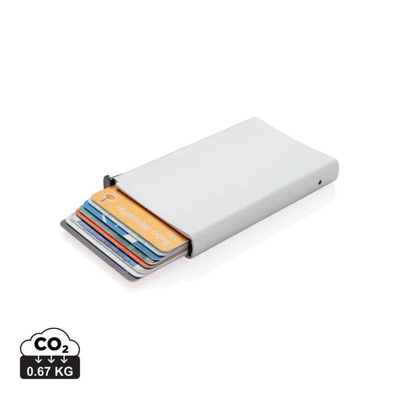 Standard aluminium RFID kortholder