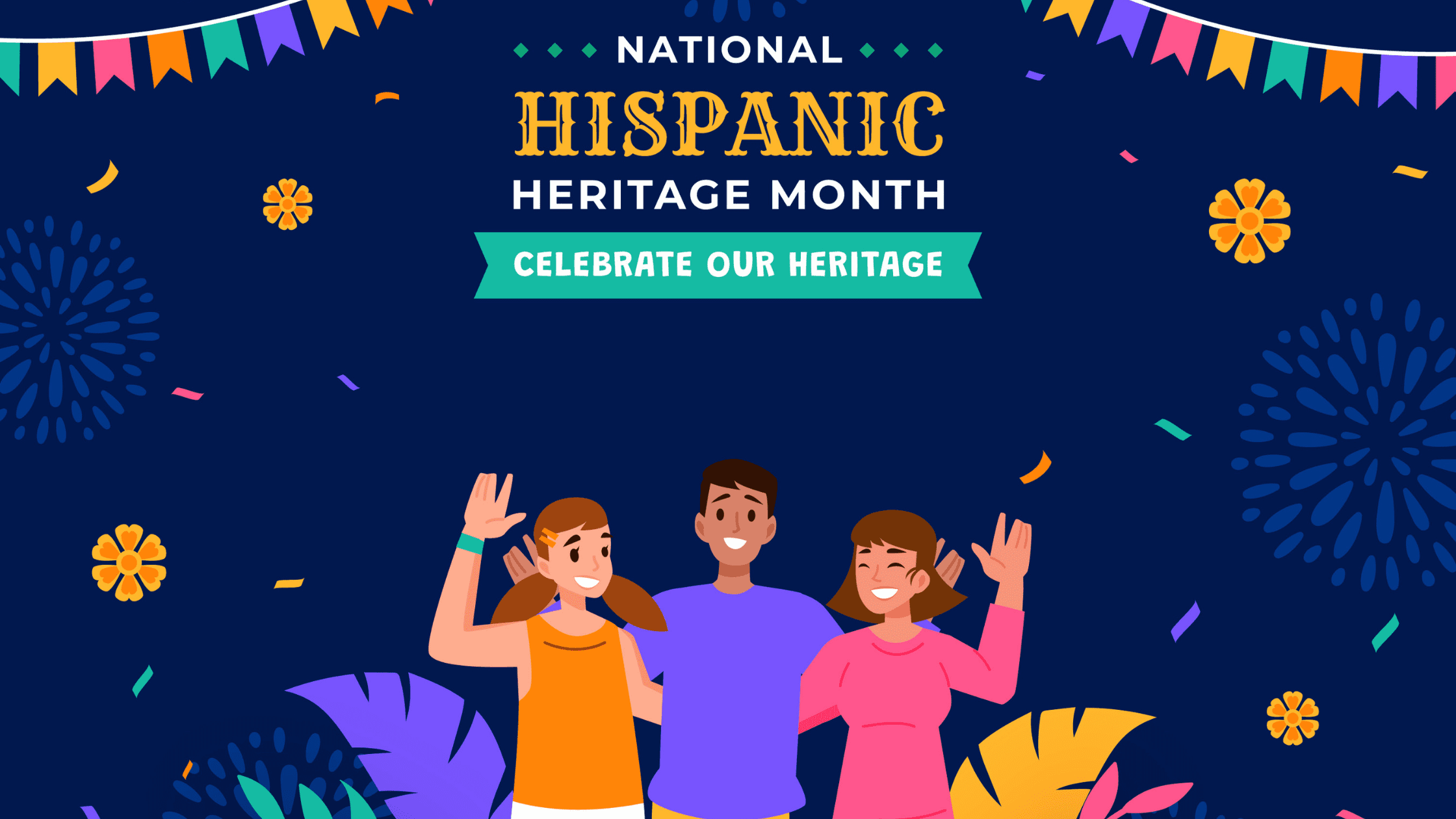 Celebremos juntos el National Hispanic Heritage Month