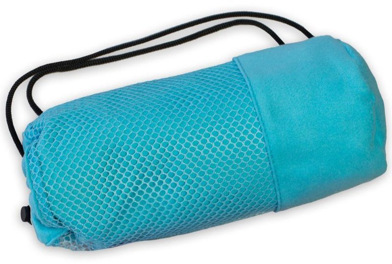 rychleschnoucí osuška FITNESS BAG tyrkysová