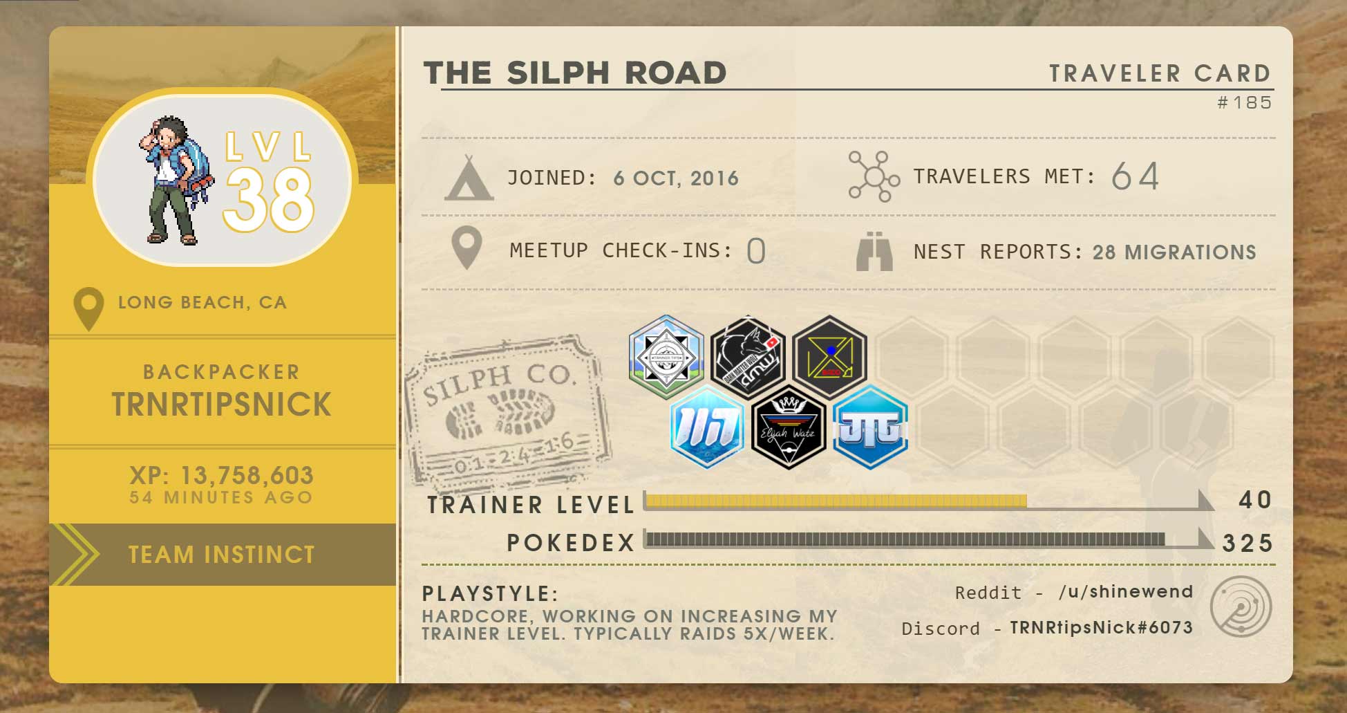 Announcing Travelers Cards The Silph League A Player Network