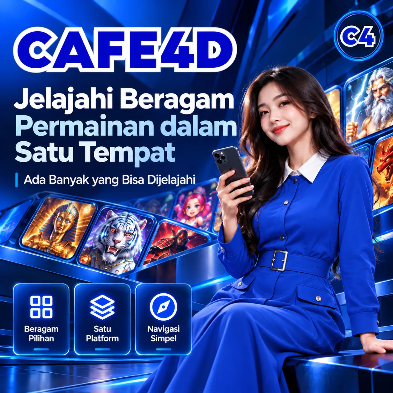 CAFE4D – Jelajahi Beragam Permainan dalam Satu Tempat