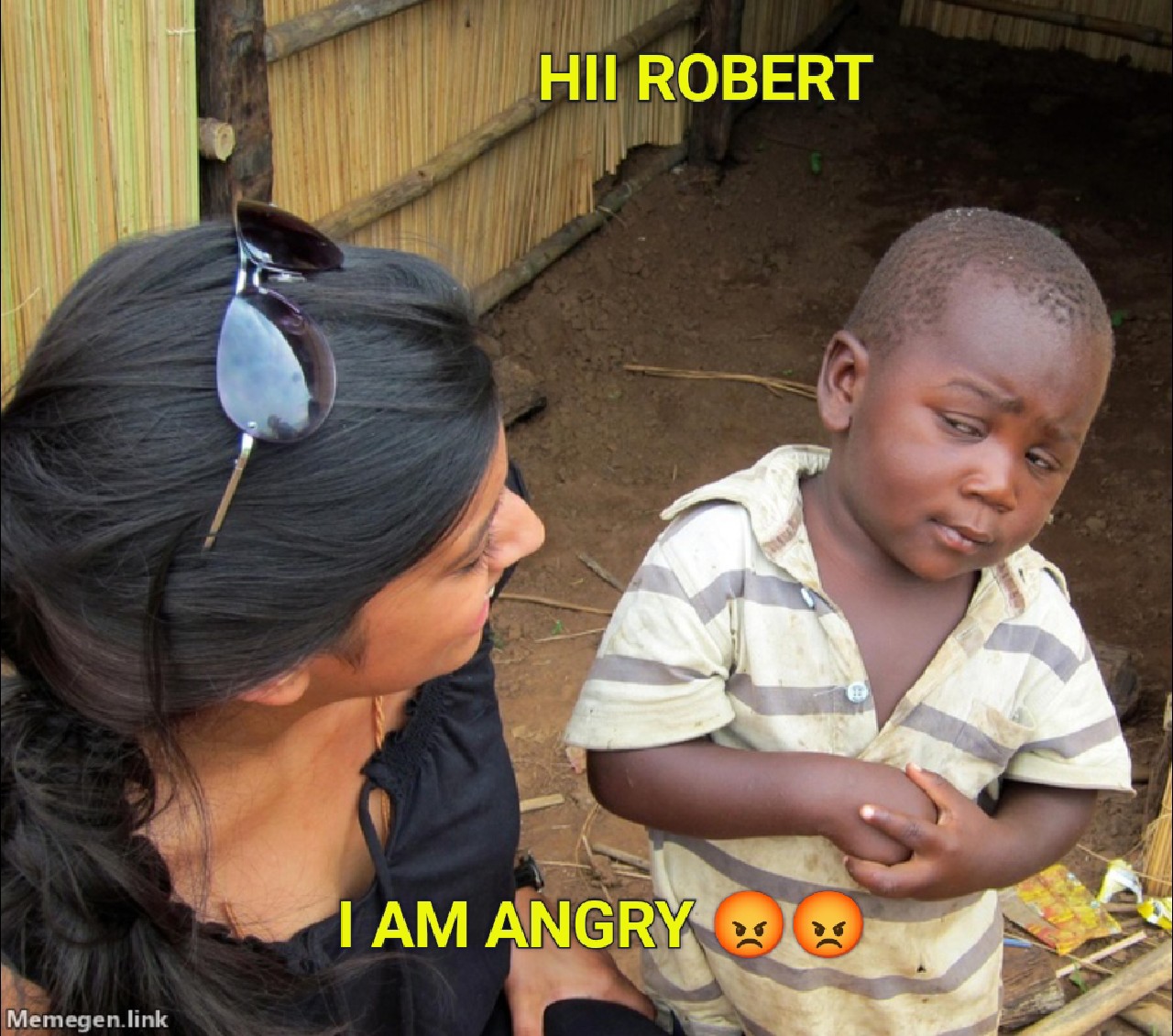 angry toddler meme
