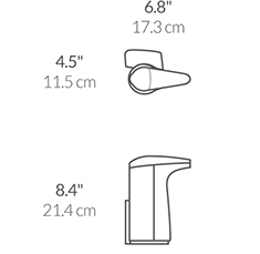 13 fl.oz. sensor pump with caddy