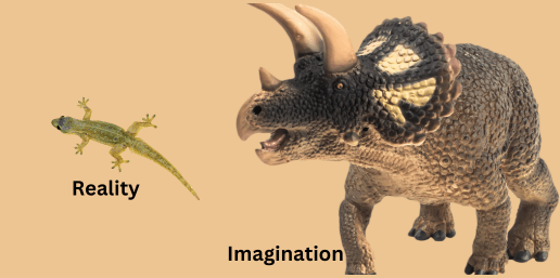 Reality vs Imagination