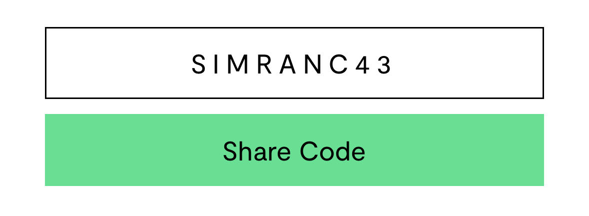 Curtsy promo code screenshot showing code SIMRANC43 applied at Curtsy checkout page. Uploaded by SimplyCodes community member CrownGenius1077 on Aug 8, 2025