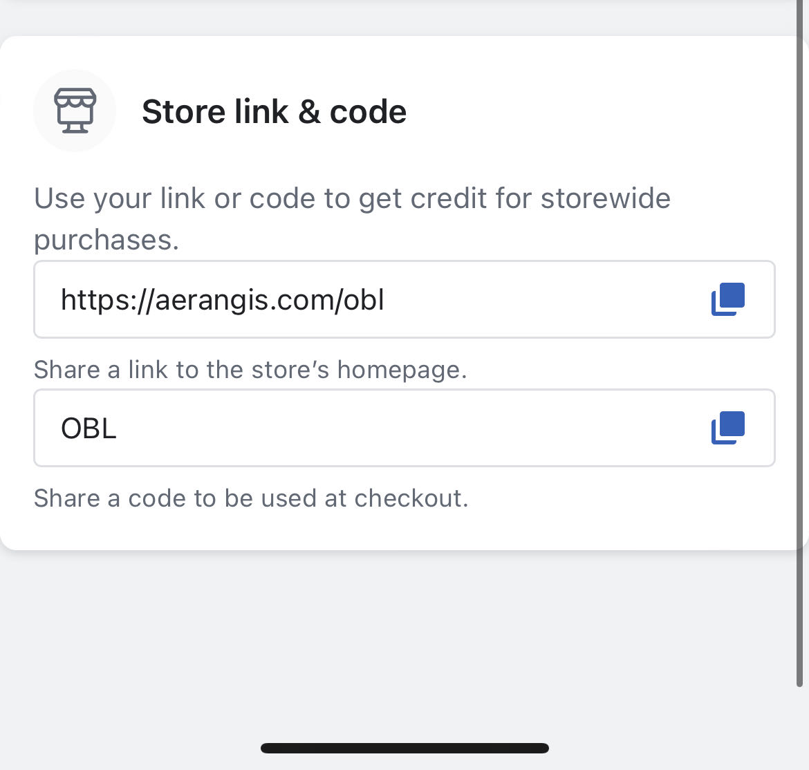 OBL coupon verification screenshot