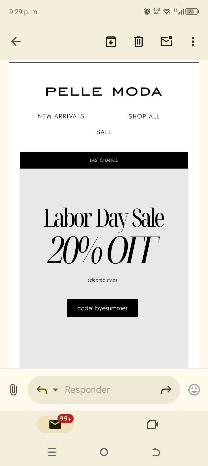 byesummer coupon verification screenshot