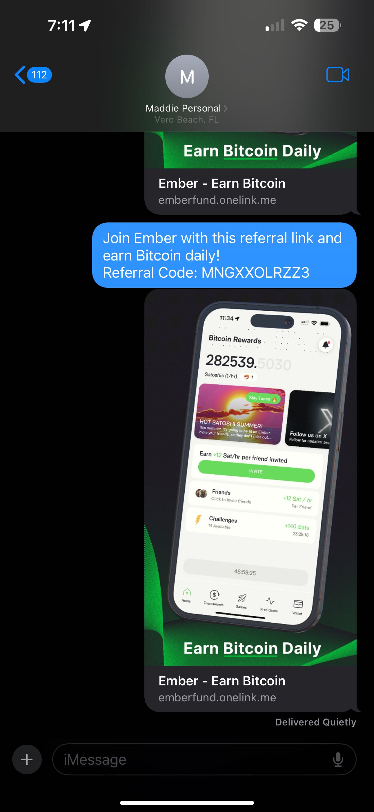 Ember Fund coupon verification screenshot
