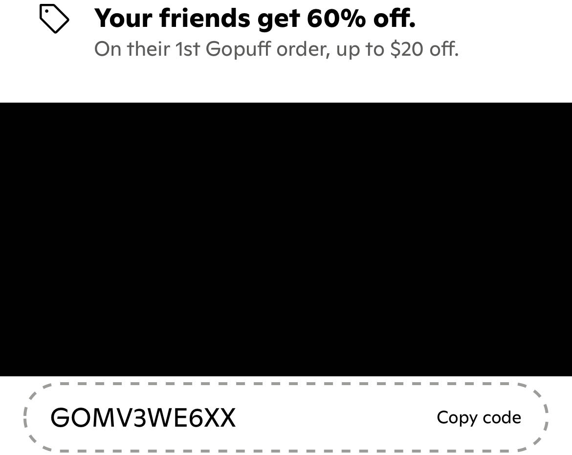 GoPuff Promo Codes 20 Off December 2024