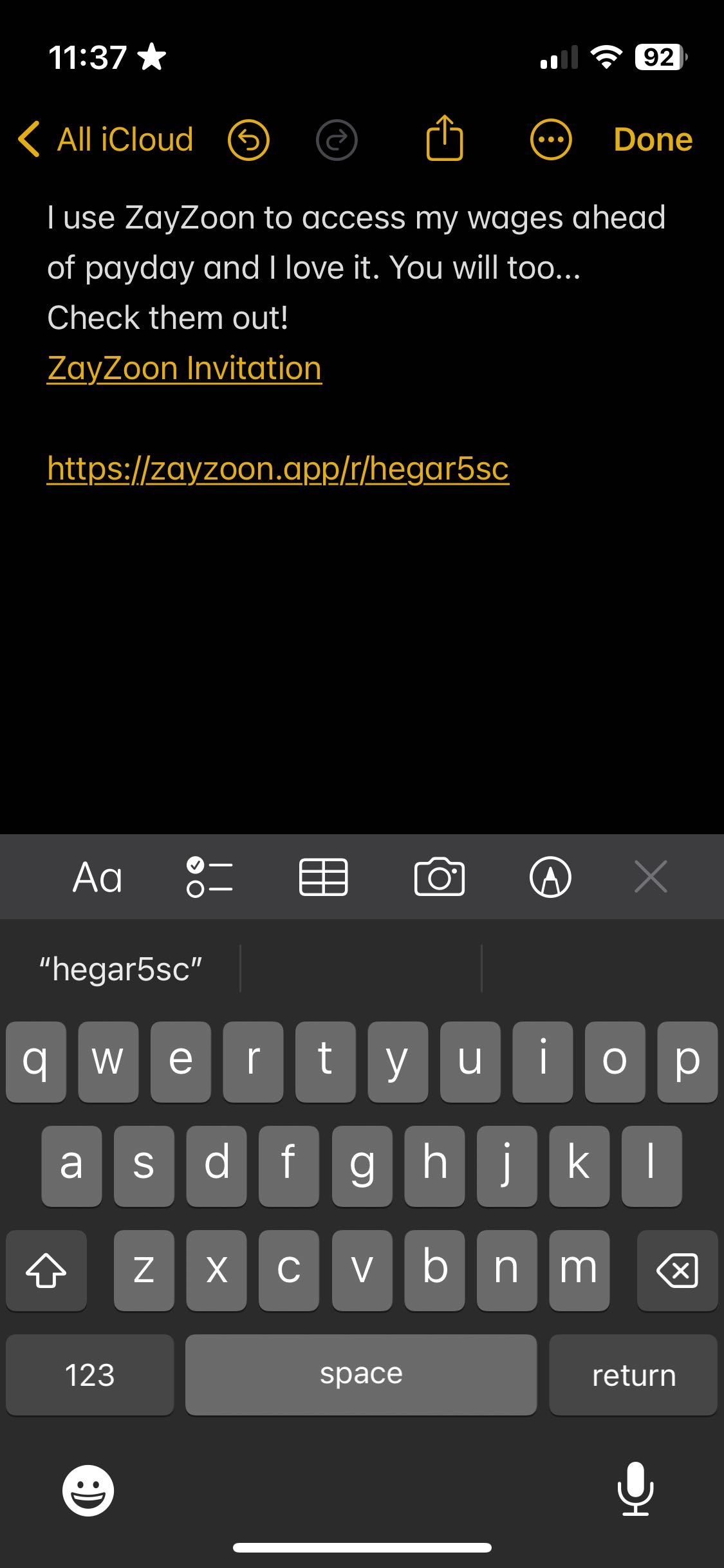 ZayZoon promo code screenshot showing code hegar5sc applied at ZayZoon checkout page. Uploaded by SimplyCodes community member ValiantFox5517 on Jul 21, 2024