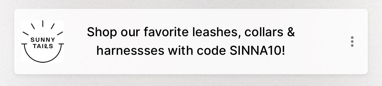 SINNA10 coupon verification screenshot