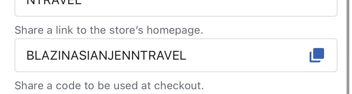 BLAZINASIANJENNTRAVEL coupon verification screenshot