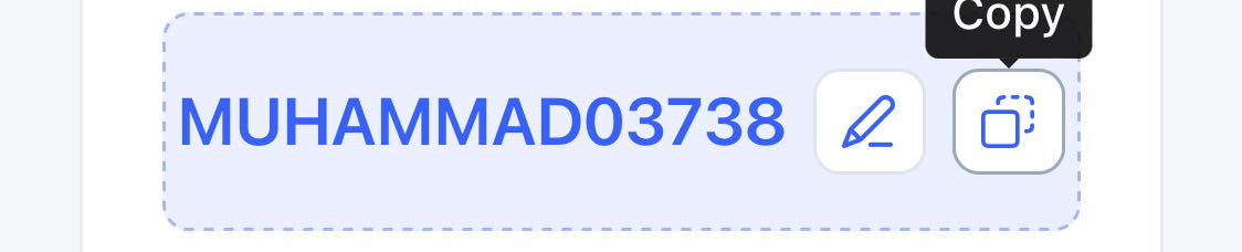 MUHAMMAD03738 coupon verification screenshot