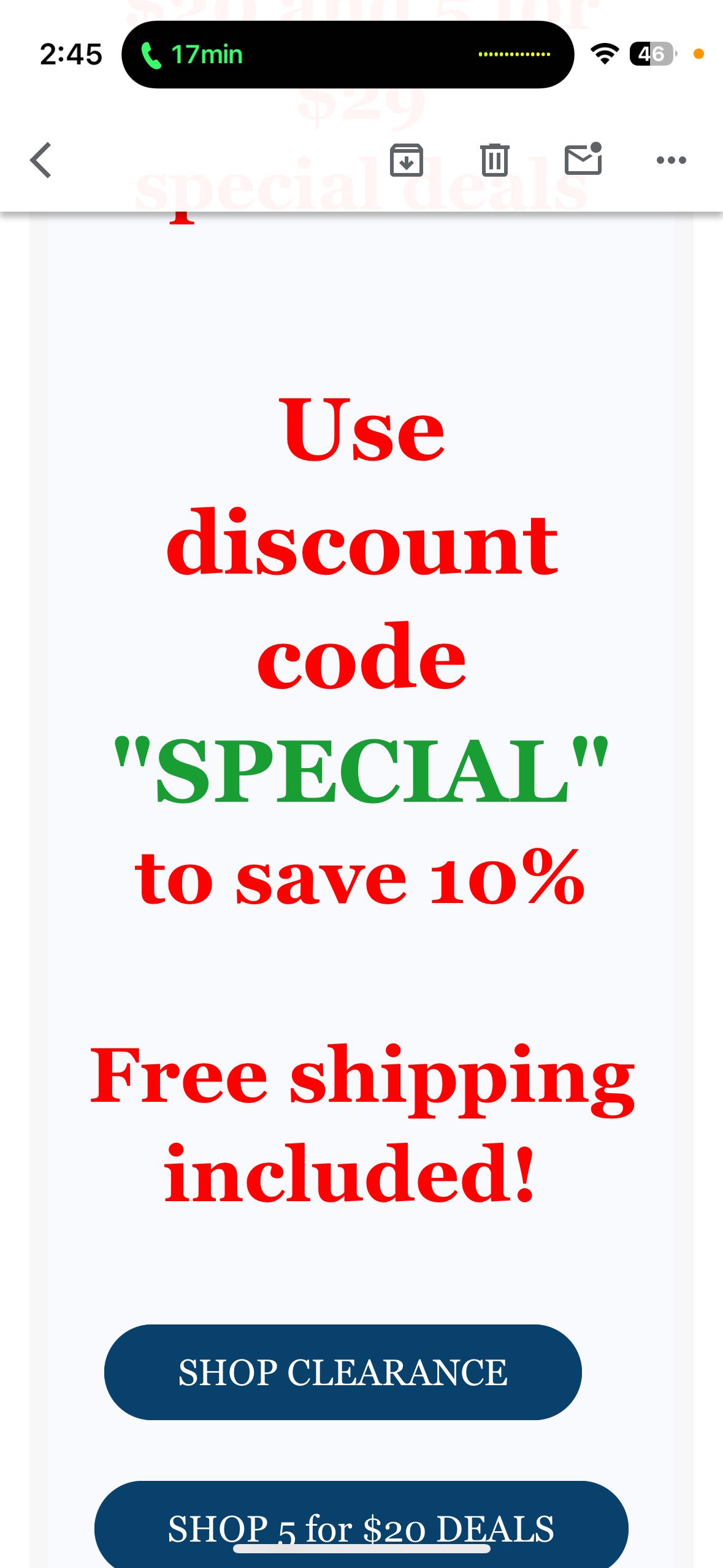 My Fragrance Samples coupon verification screenshot
