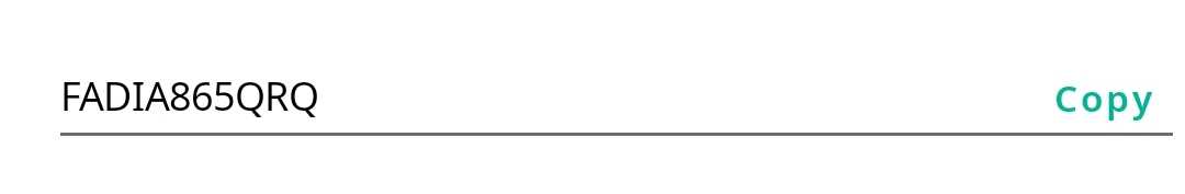 FADIA865QRQ coupon verification screenshot