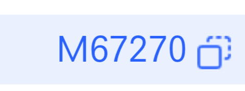 M67270 coupon verification screenshot