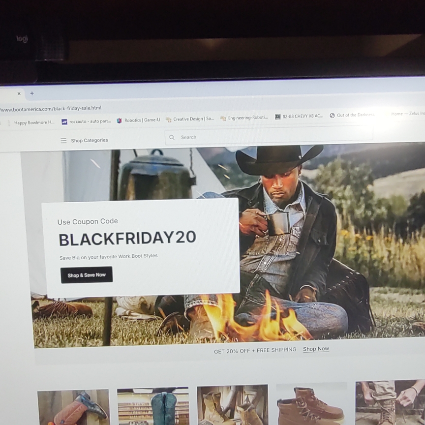 BLACKFRIDAY20 coupon verification screenshot