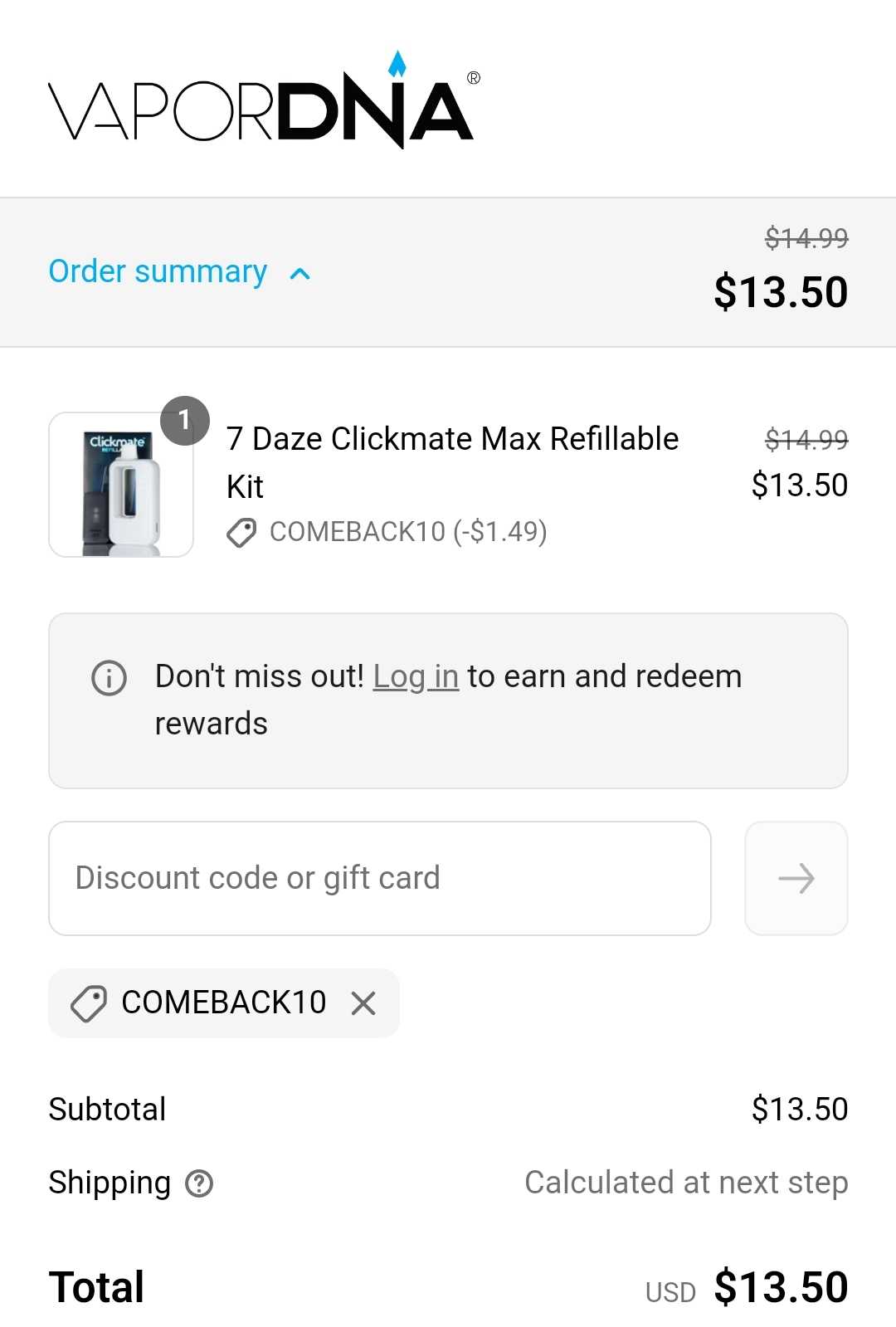 VaporDNA Promo Codes - 10% Off (8 Verified) May 2026