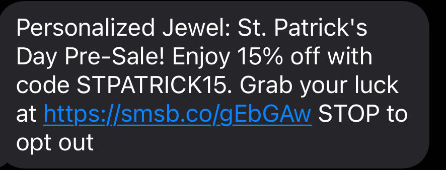 Personalized Jewel coupon verification screenshot