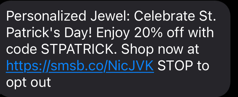 Personalized Jewel coupon verification screenshot