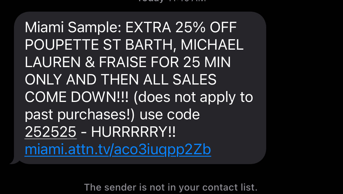 252525 coupon verification screenshot