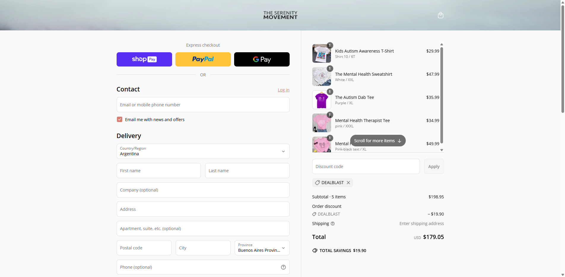 dealblast coupon verification screenshot