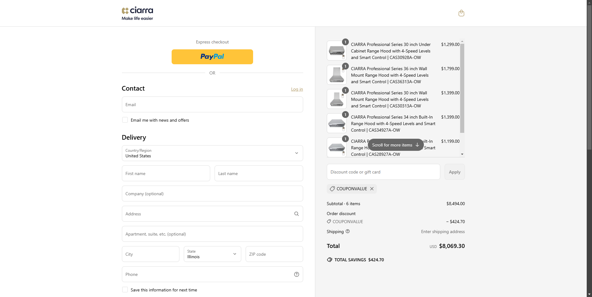 couponvalue coupon verification screenshot